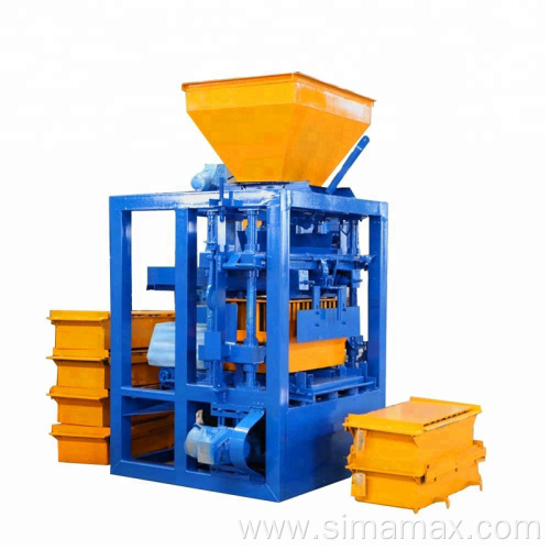 Qt4-30 Concrete Hollow Block Machine 390*240*190